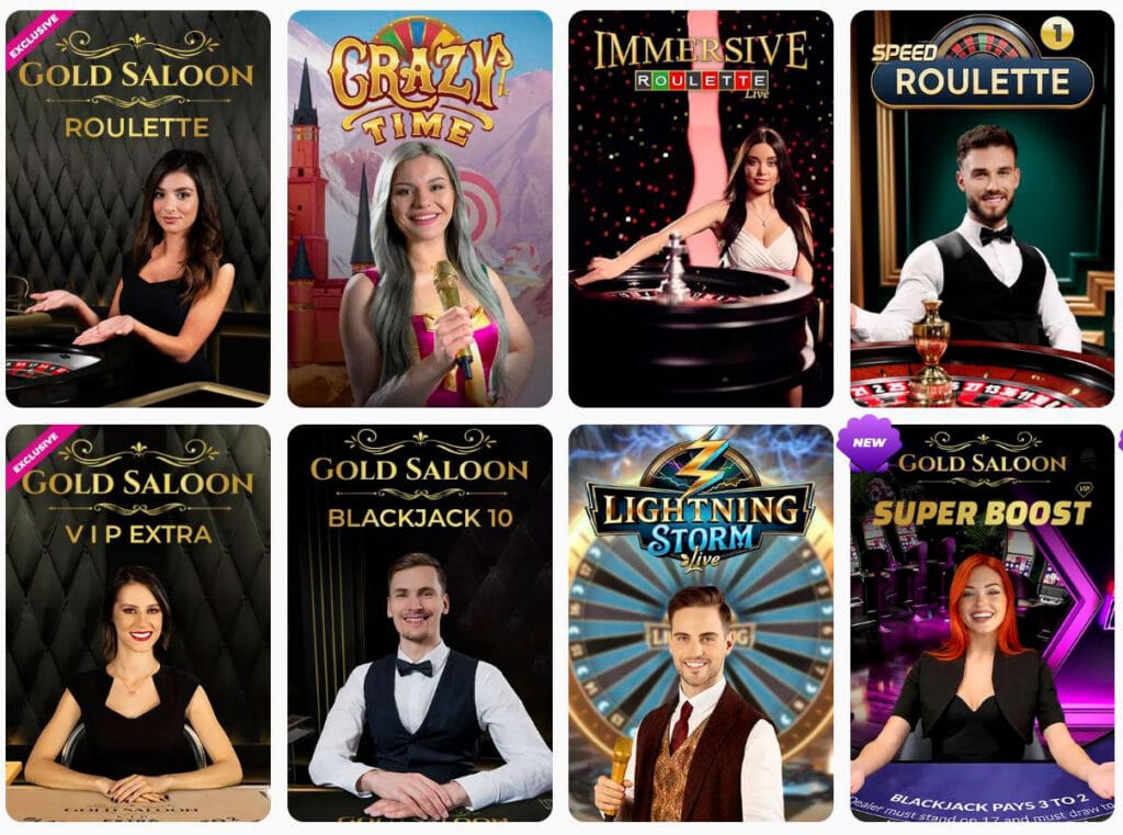 Live casino posido casino